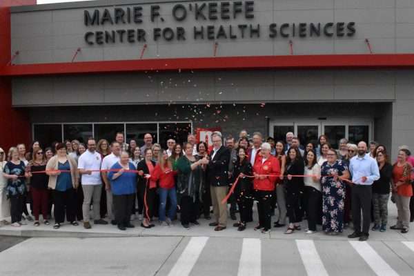 Picture of Marie O'Keefe Center for Health Sciences Ribbon Cutting
