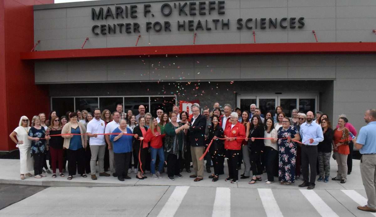 Picture of Marie O'Keefe Center for Health Sciences Ribbon Cutting